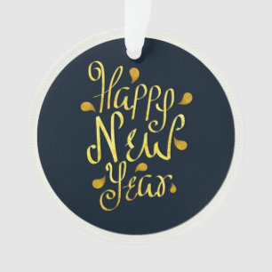 Happy New Year Ornament