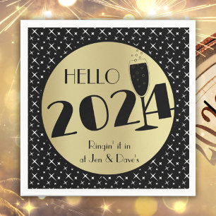 Happy New Year Paper Napkin