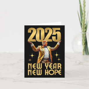 Happy New Year Party 2025 Trump 2025 New Year New Card