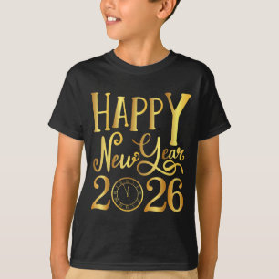 Happy New Year Party 2026 Family Matching  T-Shirt