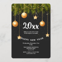 Happy New Year Party Invitation
