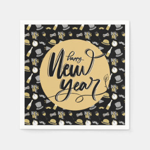 Happy New Year Party Napkin