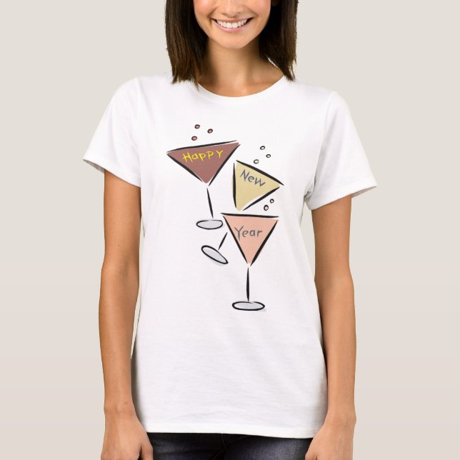 Happy New Year Party T-Shirt (Front)