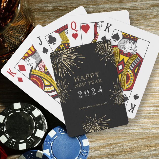 Happy New Year Playing Cards (Creator Uploaded)