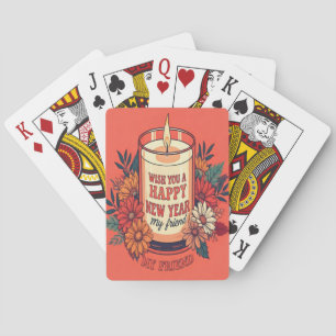 Happy New Year Playing Cards
