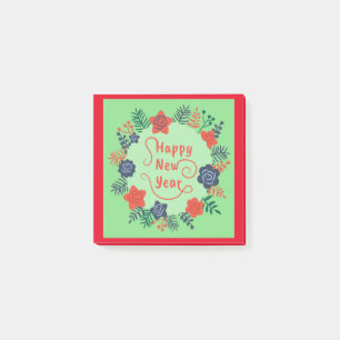 HAPPY NEW YEAR POST-IT NOTES