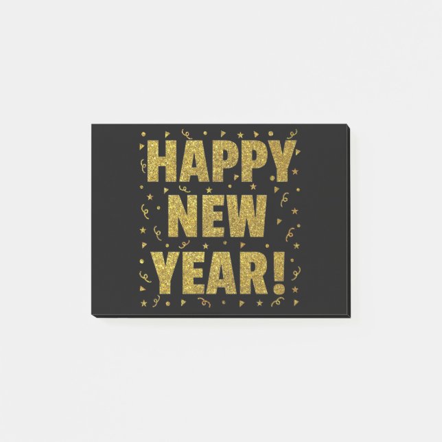 Happy New Year Post-it Notes (Front)