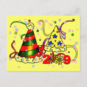 Happy New Year Postcard