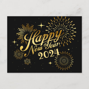 Happy New Year Postcard