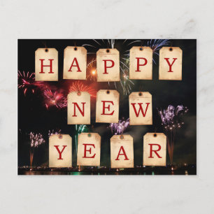 Happy New Year Postcard