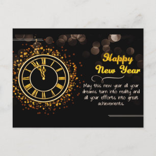 Happy New Year Postcard