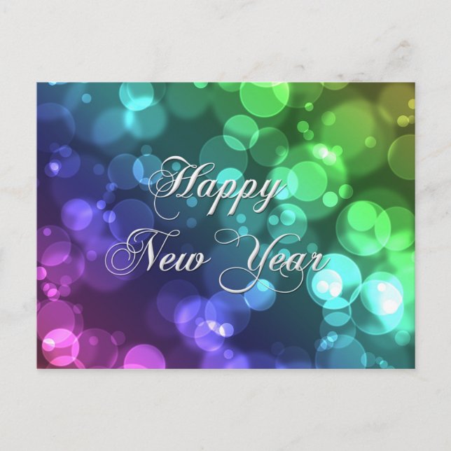 Happy New Year Postcard (Front)