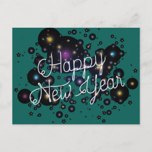 Happy New Year Postcard