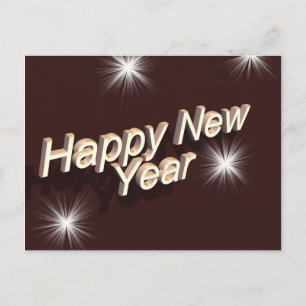 Happy New Year Postcard