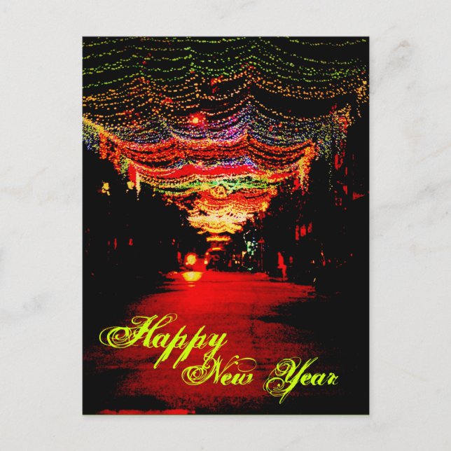 Happy new year - postcards (Front)