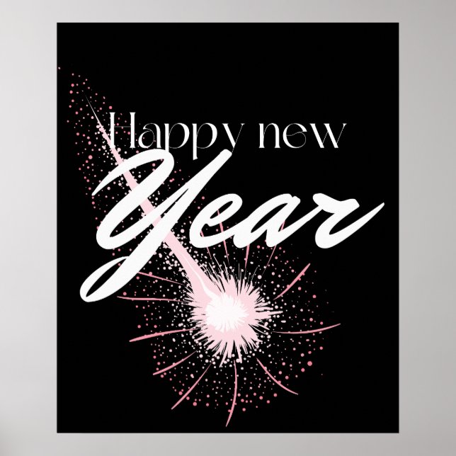 Happy new year poster (Front)