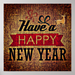 Happy New Year poster