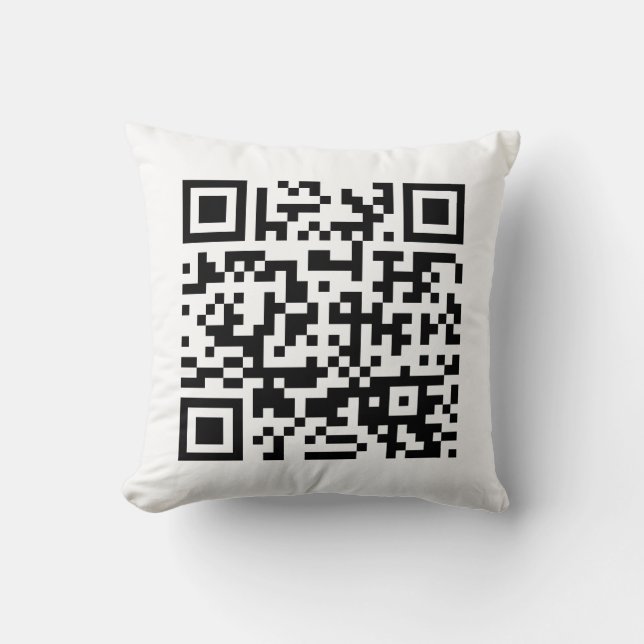 Happy New Year! -- QR Code Cushion (Front)