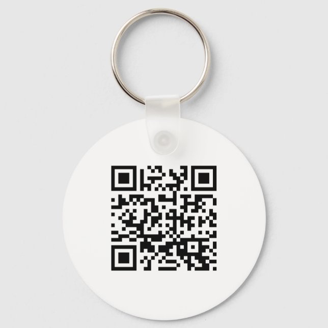 Happy New Year! -- QR Code Key Ring (Front)