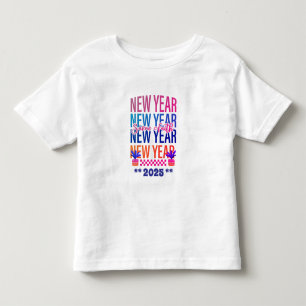 Happy New Year Same Faith Fun Colour Toddler T-Shirt