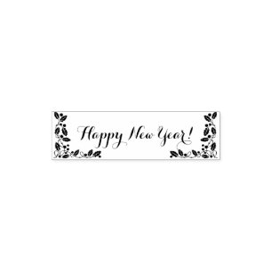 Happy New Year Self-inking Stamp