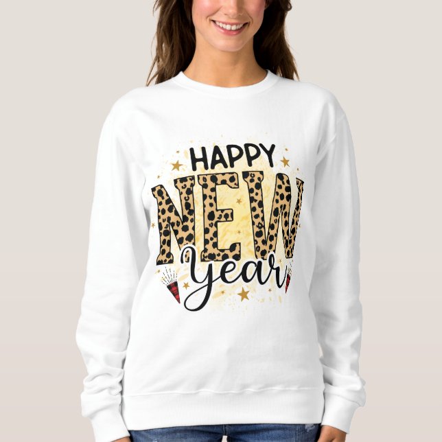Happy New Year Sweatshirt (Front)