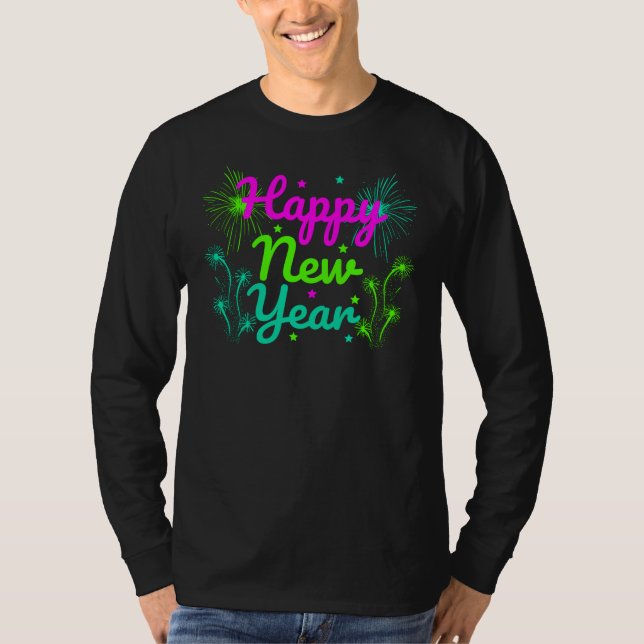 Happy New Year  T-Shirt (Front)