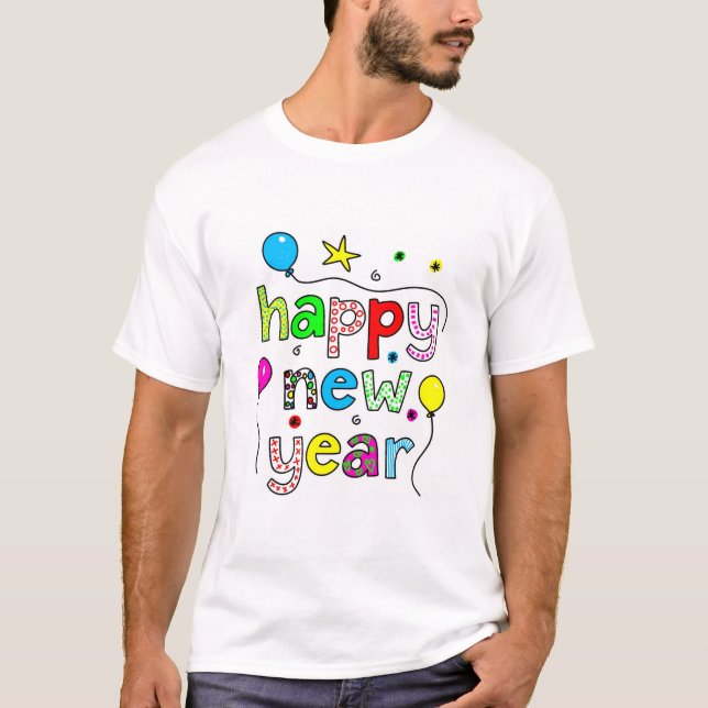 Happy New Year T-Shirt (Front)