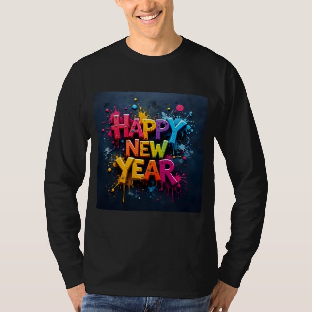 Happy new year T-Shirt (Front)