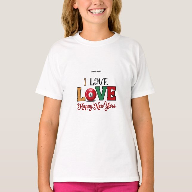 happy new year T-shirt (Front)