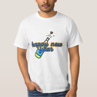 happy new year t-shirt design for all