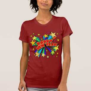 Happy New Year T-shirts, Beer Steins, Party T-Shirt
