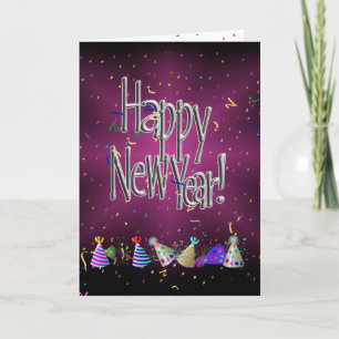 HAPPY NEW YEAR! Text Image Invitation