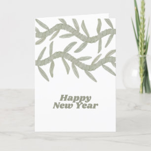 Happy New Year Thank You Card