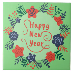 HAPPY NEW YEAR TILE