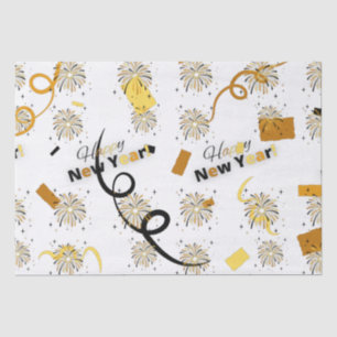 Happy New Year Tissue Paper