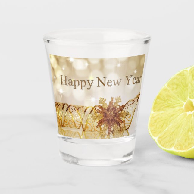 ***HAPPY NEW YEAR TO YOU*** SHOT GLASS (Front)
