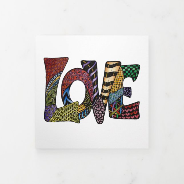 Happy  New Year Tri-Fold Card (Cover)