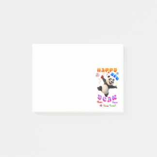 Happy New Year Turn Over A New Leaf Post-it Notes