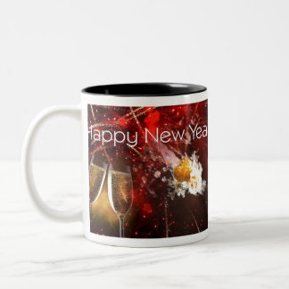 Happy-New-Year- Two-Tone Coffee Mug