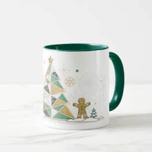 Happy New Year Typography Celebration Mug