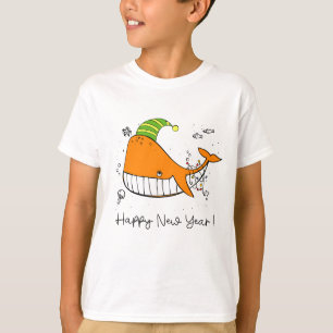 happy new year - whale lover T-Shirt