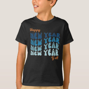 Happy New Year Y'all  Boys' T-Shirt