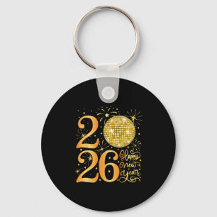 Happy New Years 2026  Key Ring