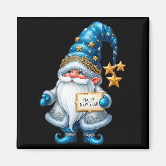 Happy New Years Eve 2026 Party Gnomes Matching Fam Magnet (Front)