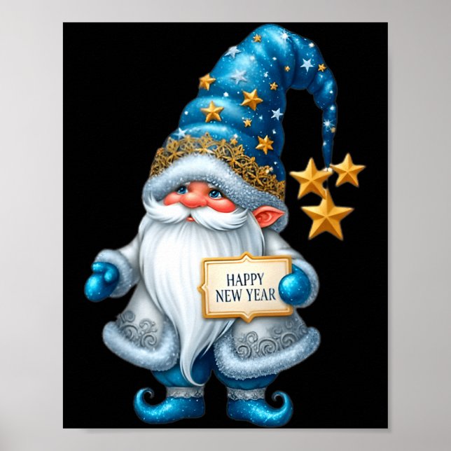 Happy New Years Eve 2026 Party Gnomes Matching Fam Poster (Front)