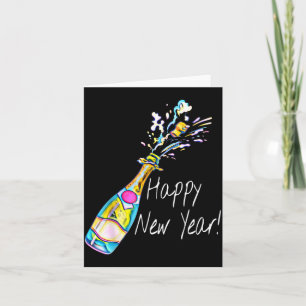 Happy New Years Eve Tops For Women & Men - 202 Card