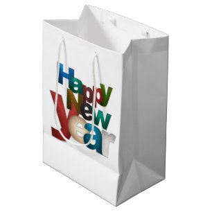 Happy New Years Medium Gift Bag