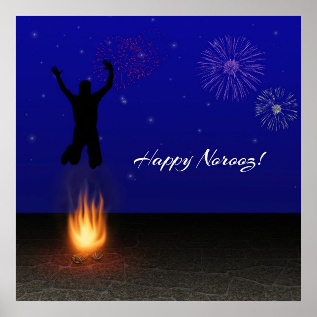 Happy Norooz Chahar-Shanbeh-Suri Poster (Front)