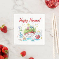 Happy Norooz Haft Sin funny table
